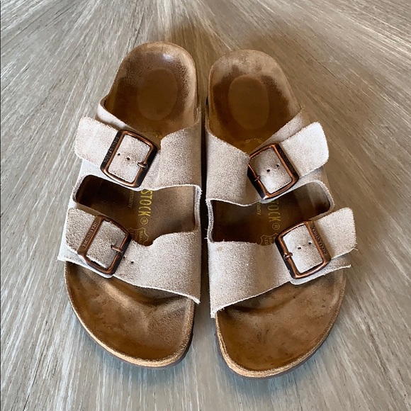 Birkenstock Shoes - Birkenstock’s Arizona Suede Leather